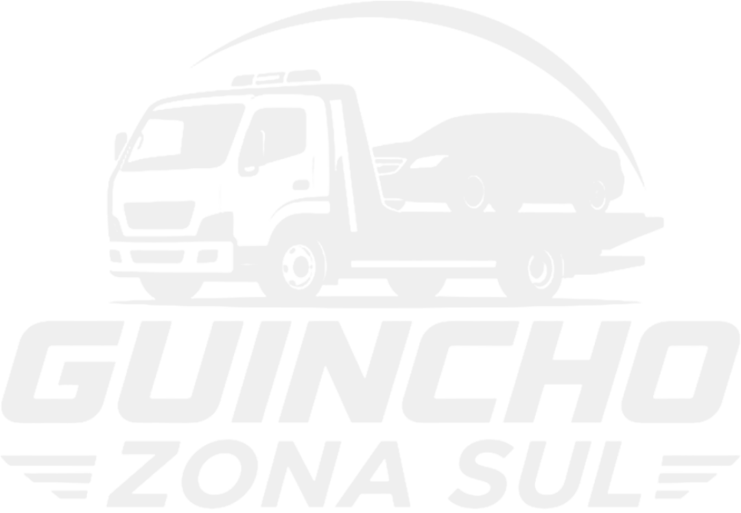 guincho zona sul - logomarca branca